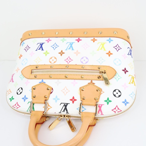 💔SOLD💔 Louis Vuitton Multicolor Alma PM Tote Bag - Picture 10 of 16